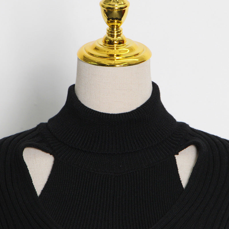 Massjifashion OEM Knitted Women Sexy Crop Top