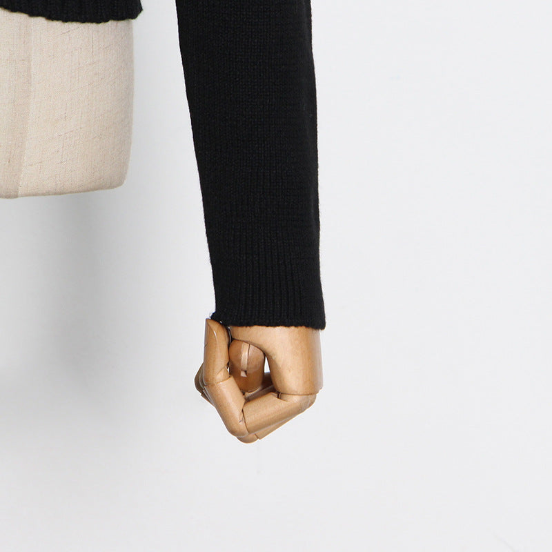 Massjifashion OEM Knitted Women Sexy Crop Top
