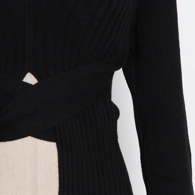 Massjifashion OEM Knitted Women Sexy Crop Top