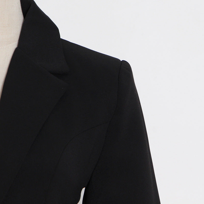 Massjifashion OEM Lapel Neck Button Front Blazer