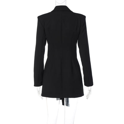 Massji OEM Women Blazer Jacket With Belt